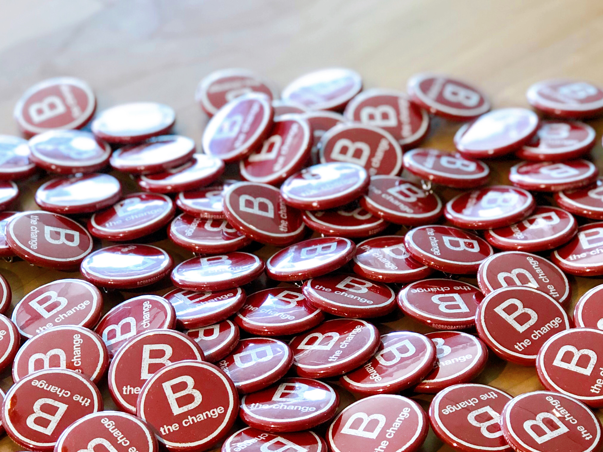 B Corp Buttons